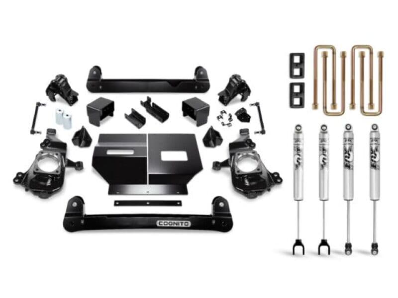 Cognito Lift Kit for Silverado/Sierra 2500/3500 2WD/4WD with Fox 2.0 Shocks