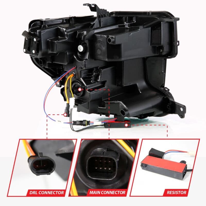 ANZO LED Projector Headlights for Chevy C6 111600 - Image 5