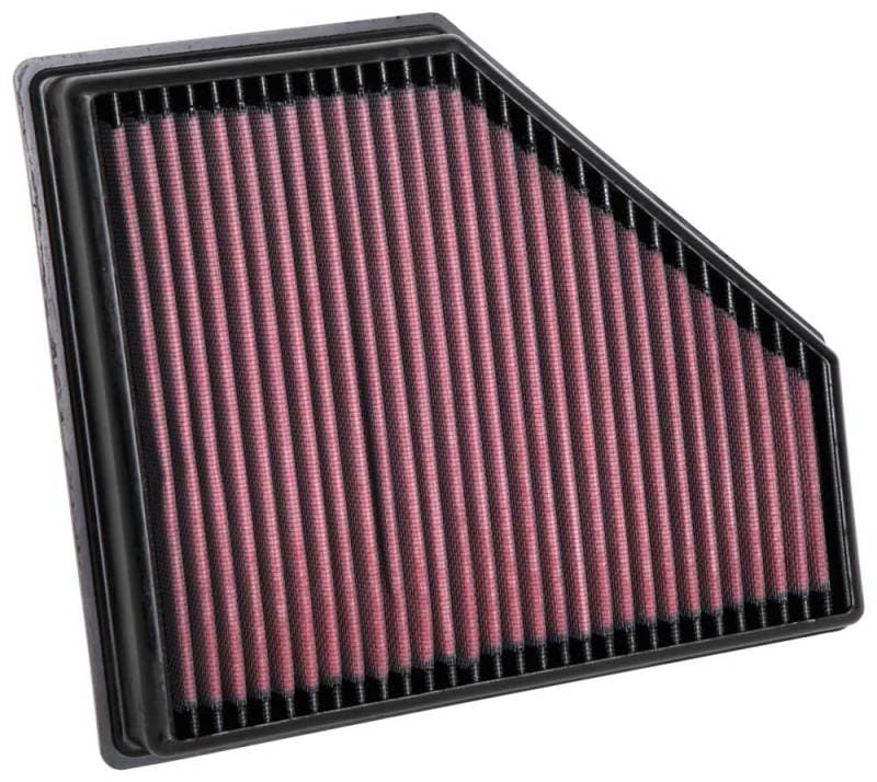 K&N Engineering Drop-In Air Filter Washable Reusable High-Flow for Universal Fit