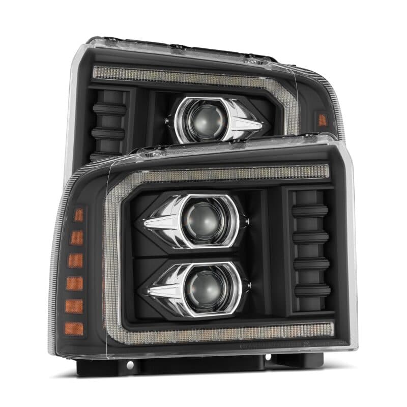 AlphaRex LUXX Headlights for Chevy C6 LED Projector Retrofit Kit