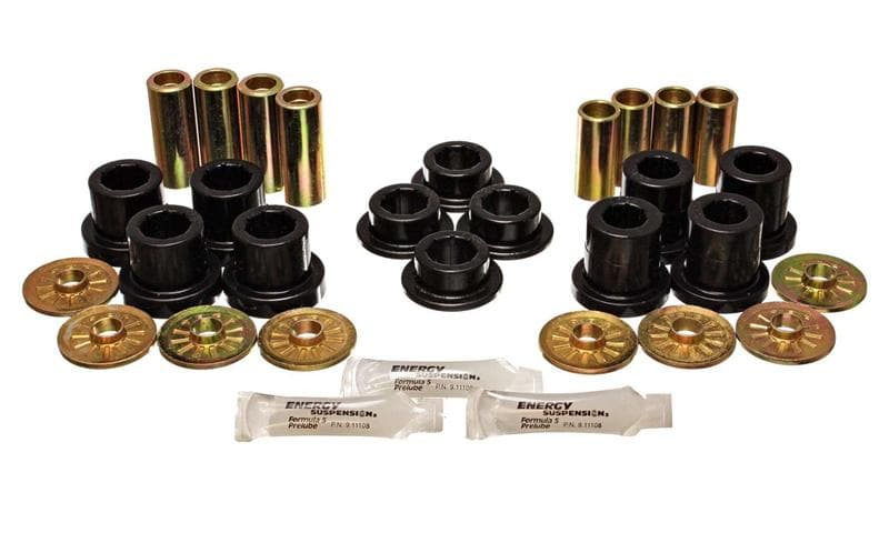Energy Suspension Control Arm Bushings Hyper-Flex Polyurethane Front & Rear - Image 4