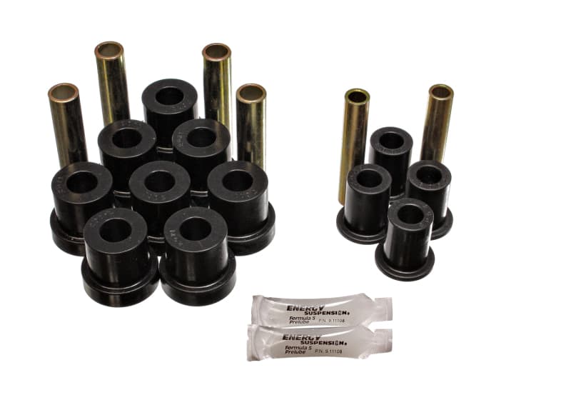 Energy Suspension Spring/Shackle Bushings Black Hyper-Flex Polyurethane - Image 4