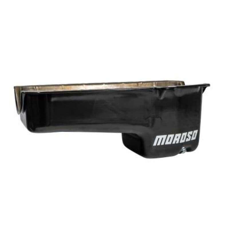 Moroso Oil Pan for Pre-80 Chevrolet Small Block 6qt 8.25in Steel Wet Sump