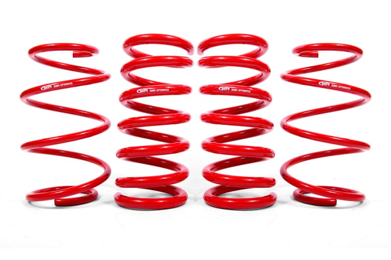 BMR Suspension Lowering Springs for 2015-2024 Mustang Chrome Silicon High-Ten...
