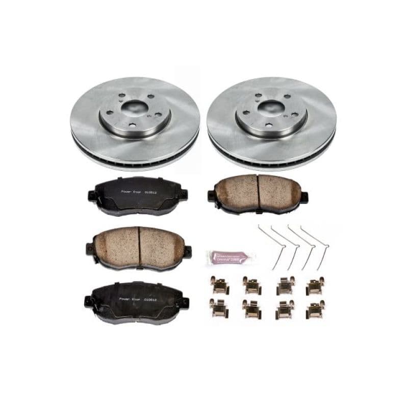 PowerStop Autospecialty Brake Kit with Z17 Ceramic Pads and Rotors
