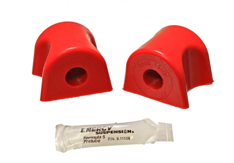 Energy Suspension Sway Bar Bushings Hyper-Flex Polyurethane Red - Image 2
