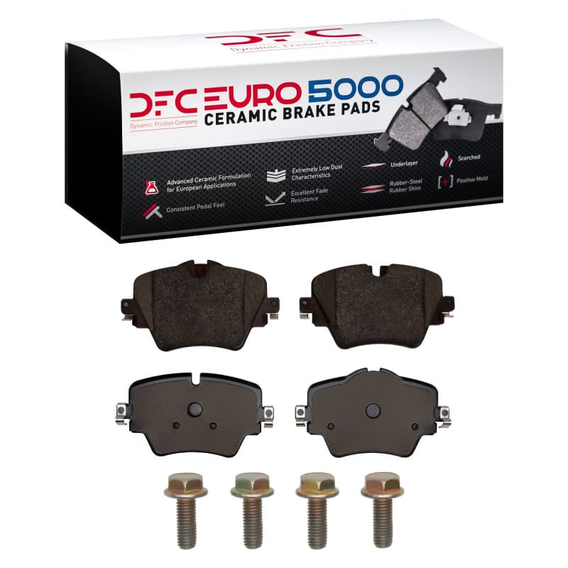 DFC Euro 5000 Ceramic Brake Pads for BMW X1 Front with Hardware Kit