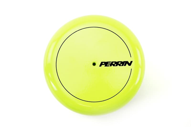 Perrin Performance Oil Filter Cover for Subaru WRX & BRZ/FR-S/86 Neon Yellow - Image 2