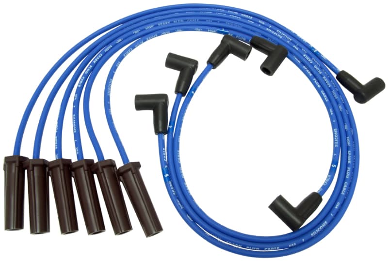 NGK Spark Plug Wire Set 51032 Ultra-Low Resistance Silicone Jacket