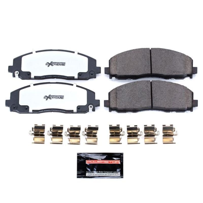 PowerStop Z36 Ceramic Brake Pads for Trucks & SUVs Low-Dust Carbon-Fiber Comp...