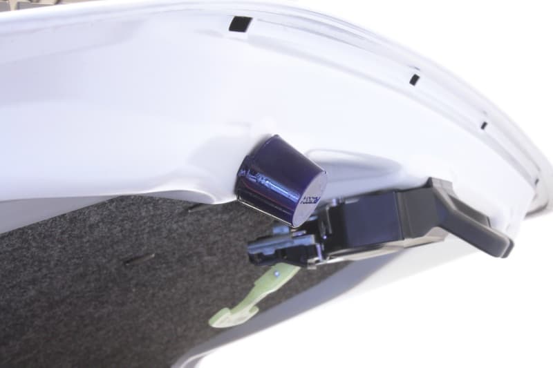 Perrin Performance Adjustable Trunk Bumper Set for 15-25 Subaru WRX/STI Blue - Image 3