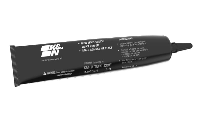 K&N Engineering Sealing Grease 1oz Tube for Air Filter Elements 99-0703-1 - Image 5