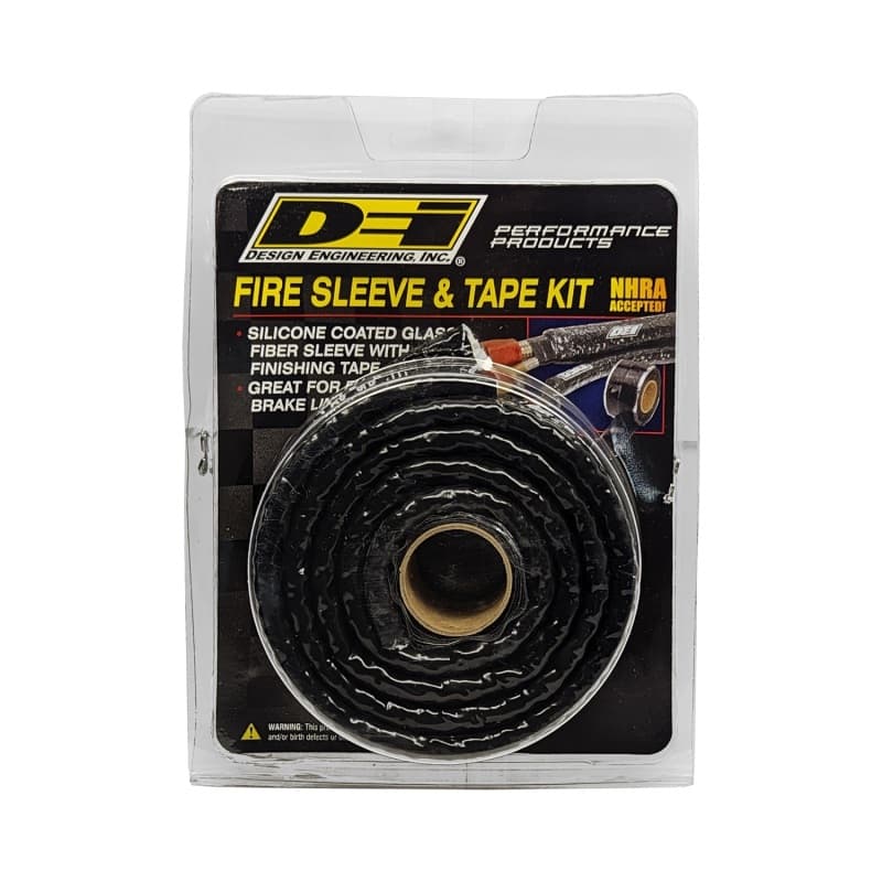 DEI Fire Sleeve 16" High Temp Braided Glass Heat Insulation Sleeve - Image 4