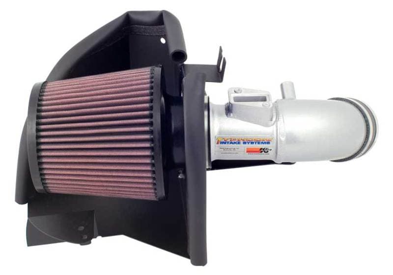 K&N Engineering Cold Air Intake for Chevy C6 69-1013TS Mandrel-Bent Aluminum