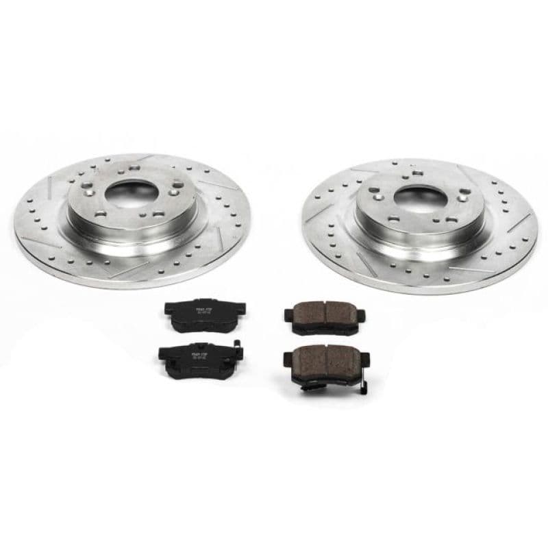 PowerStop Z23 Evolution Sport Brake Kit for Daily Driver Carbon-Fiber Ceramic...