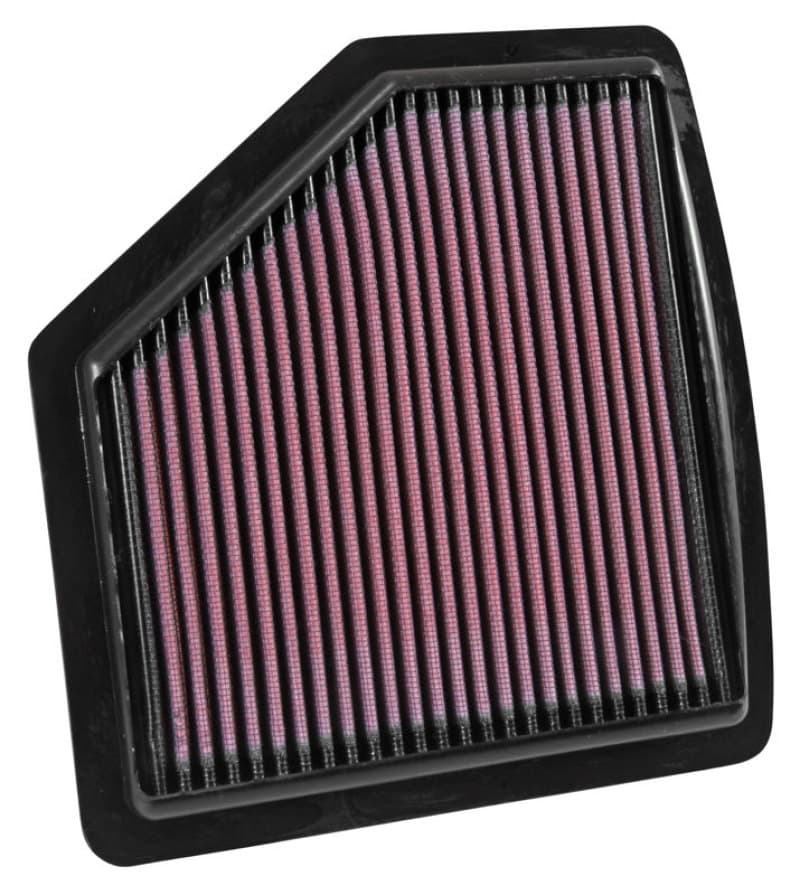 K&N Engineering Drop-In Air Filter Washable Reusable High-Flow for Multiple V...