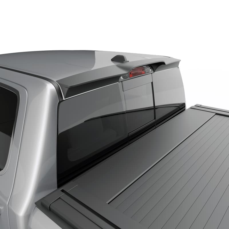 EGR Rear Cab Spoiler for Truck Lightweight Polyurethane Flush Fitment Matte B... - Image 5