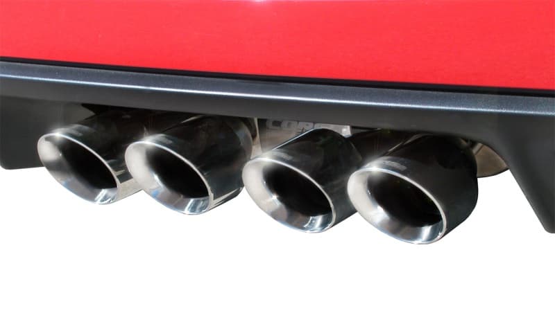 CORSA Performance Axle-Back Exhaust for Chevy C6 with Reflective Sound Cancel... - Image 3