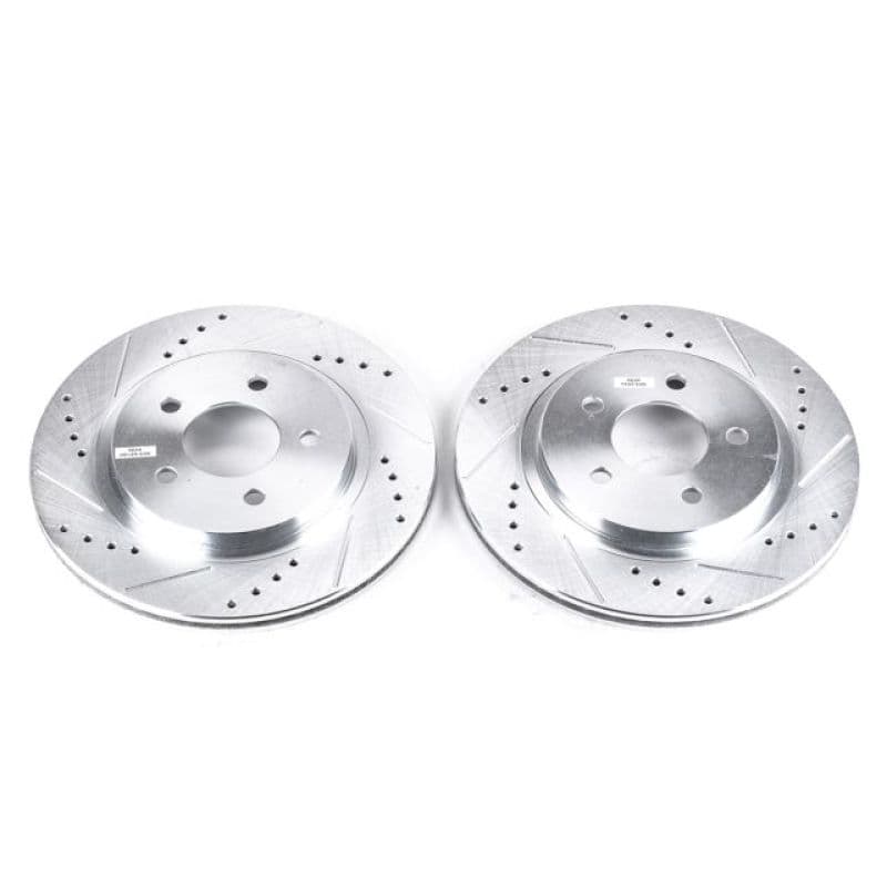 PowerStop Evolution Drilled/Slotted Rotor 355mm for Improved Cooling