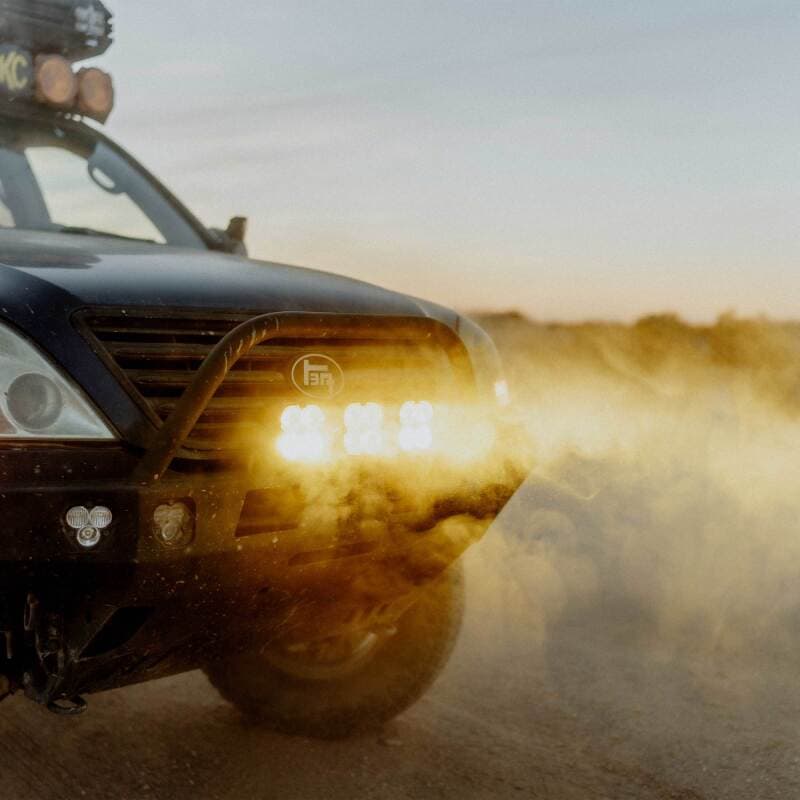 KC HiLiTES Replacement Lens for FLEX ERA 4 Yellow Combo Beam - Image 4