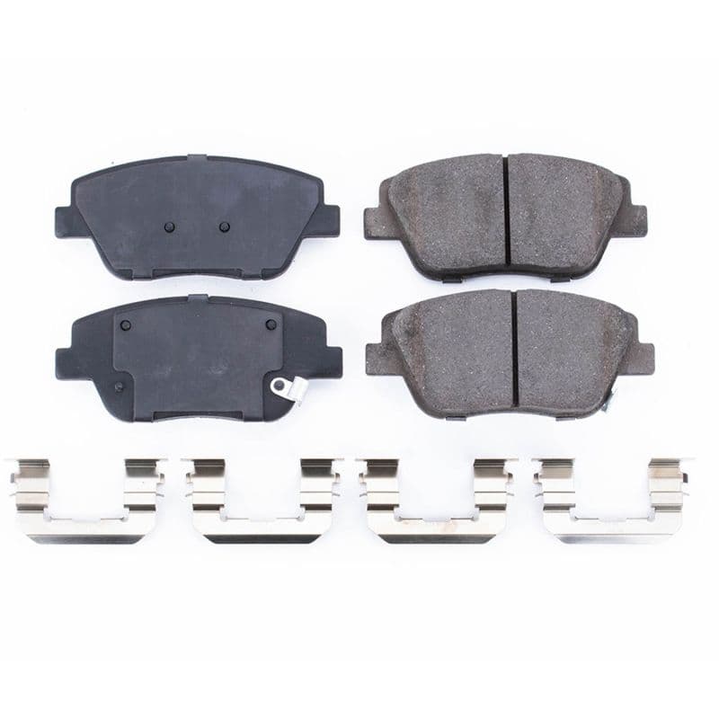 PowerStop Z17 Evolution Plus Ceramic Brake Pads with Stainless Steel Hardware