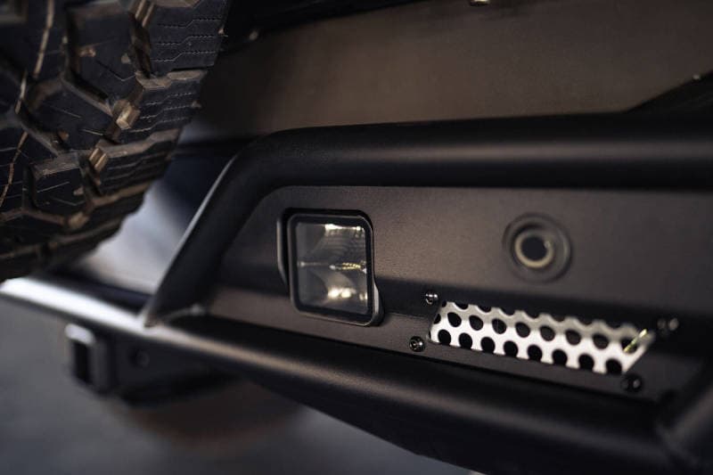 DV8 Offroad Rear Bumper for 6th Gen Bronco Low-Profile Steel Tube & Plate - Image 5