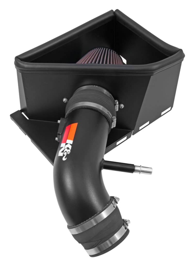 K&N Engineering 77 Metal Cold Air Intake for Universal Vehicles with Mandrel-... - Image 3