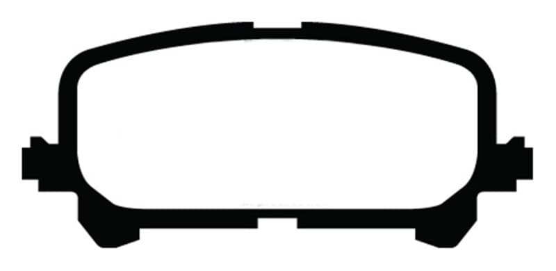 EBC Yellowstuff Brake Pad Set for Street and Track Driving High Performance - Image 2