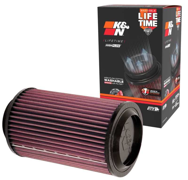 K&N Engineering Drop-In High-Flow Air Filter E-1796 Reusable Washable - Image 3