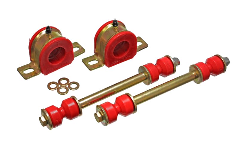 Energy Suspension Sway Bar Bushings Hyper-Flex Polyurethane Red - Image 3