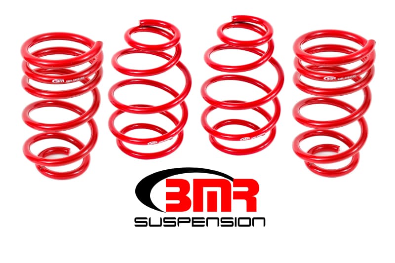 BMR Suspension Lowering Springs for 2010-2015 Camaro Chrome Silicon Wire