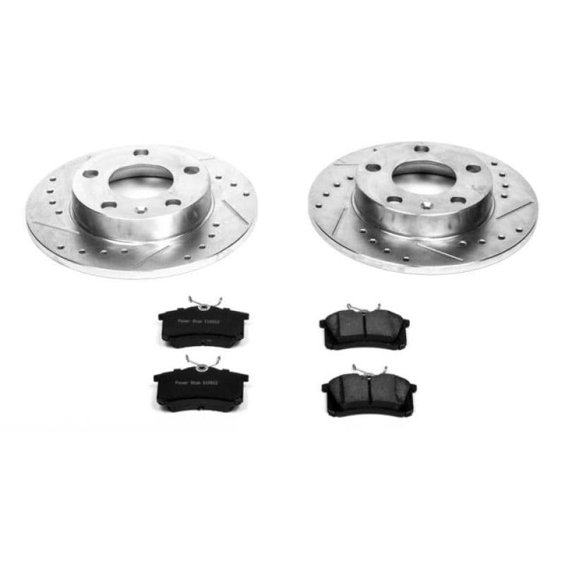 PowerStop Z23 Evolution Brake Kit for Daily Driver Carbon-Fiber Ceramic Pads