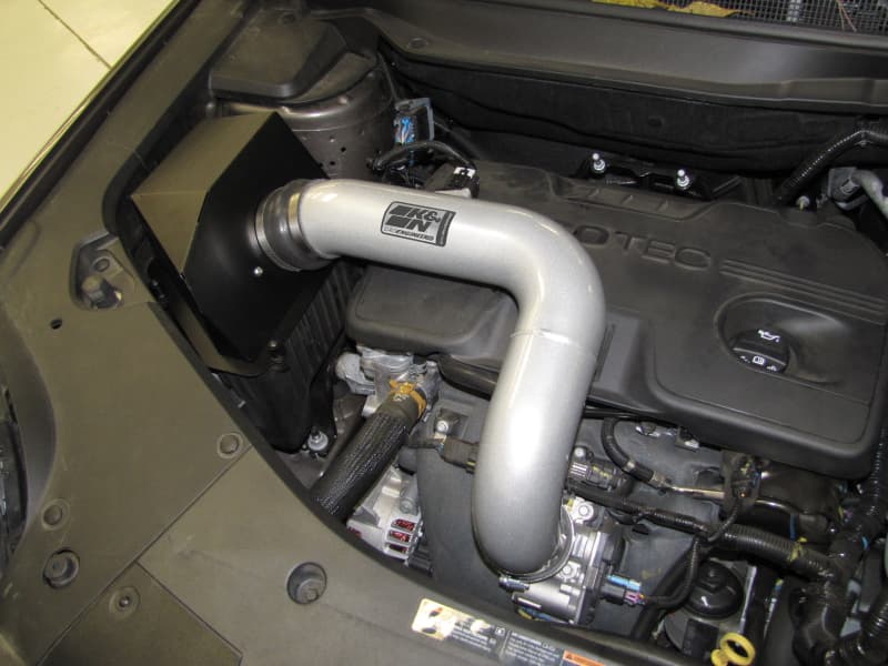 K&N Engineering 77 Metal Cold Air Intake for Chevy C6 with Mandrel-Bent Alumi... - Image 5
