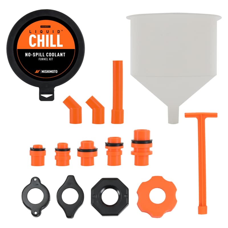 Mishimoto No-Spill Coolant Funnel Kit for Most Vehicles with 4 Cap & 5 Neck A... - Image 3