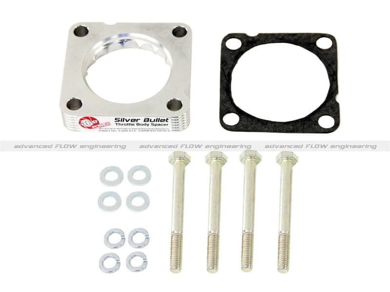 aFe Silver Bullet Throttle Body Spacer for Improved Airflow T-6061 Billet Alu... - Image 2