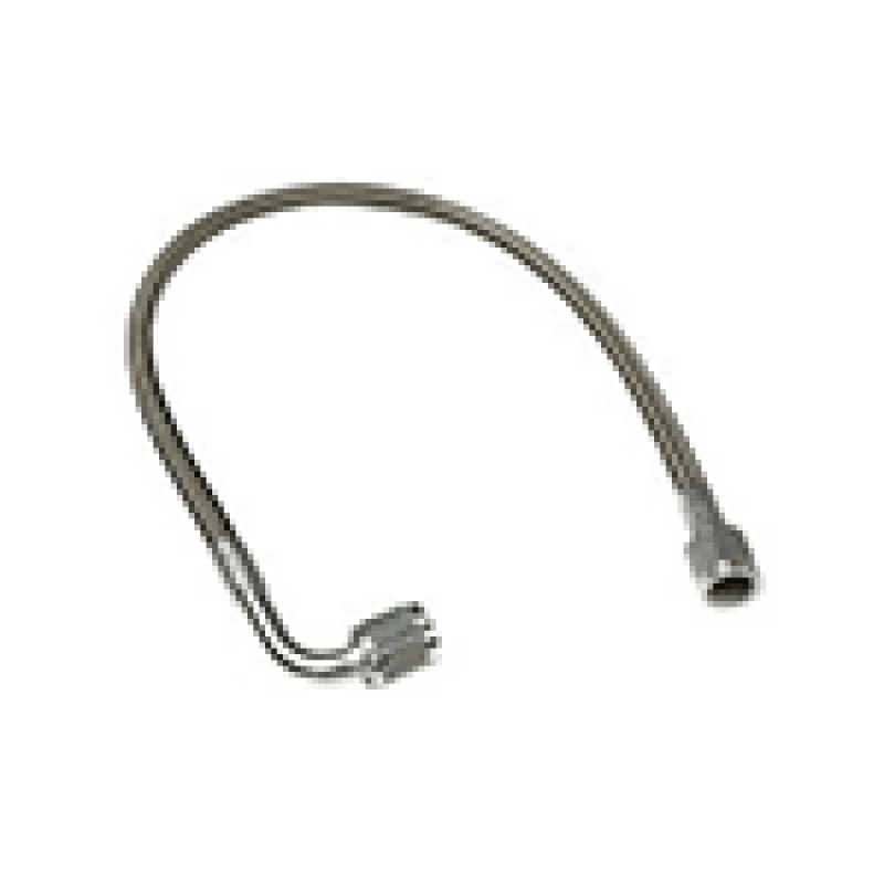 Fragola Brake Lines -4AN PTFE Hose Assembly Straight x 90° 24in