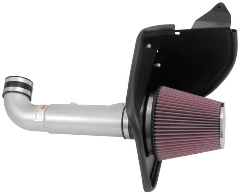 K&N Engineering Cold Air Intake for Chevy C6 with Mandrel-Bent Aluminum Tube