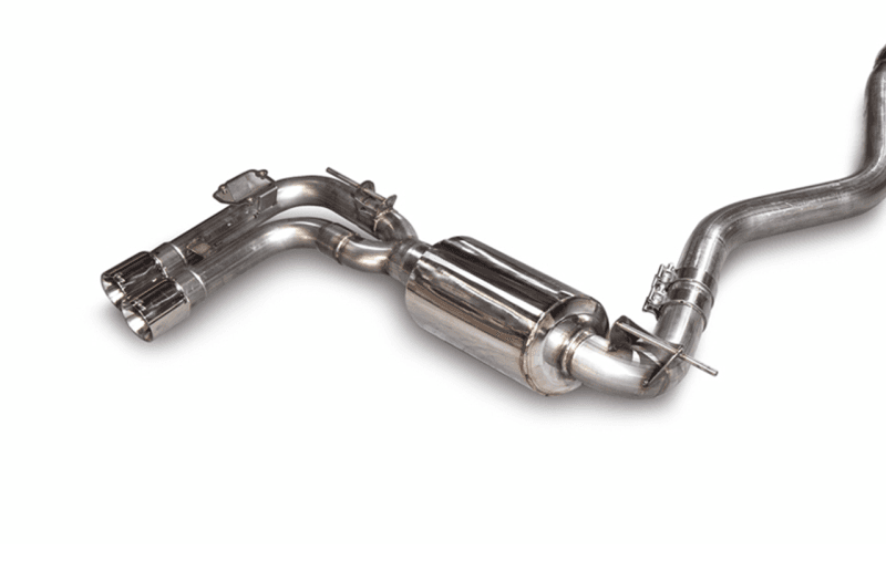 AWE Tuning Axle-Back Exhaust for Touring Quad Tip 80mm T304L Stainless Steel