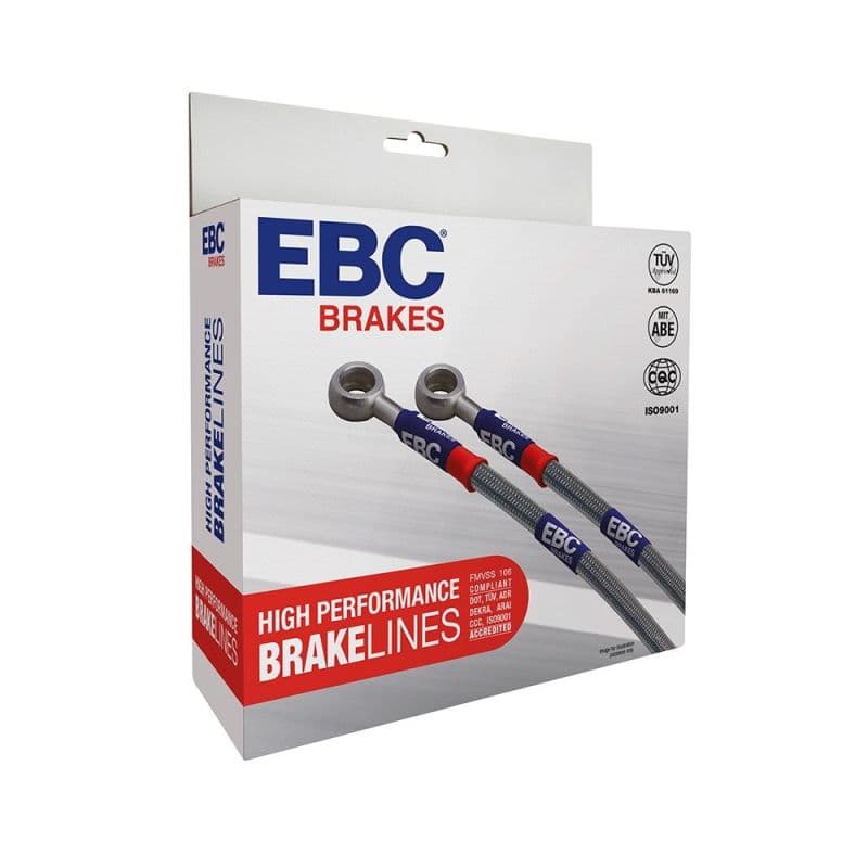 EBC Stainless Braided Brake Line Kit Front & Rear 336/352mm Diameter - Image 2