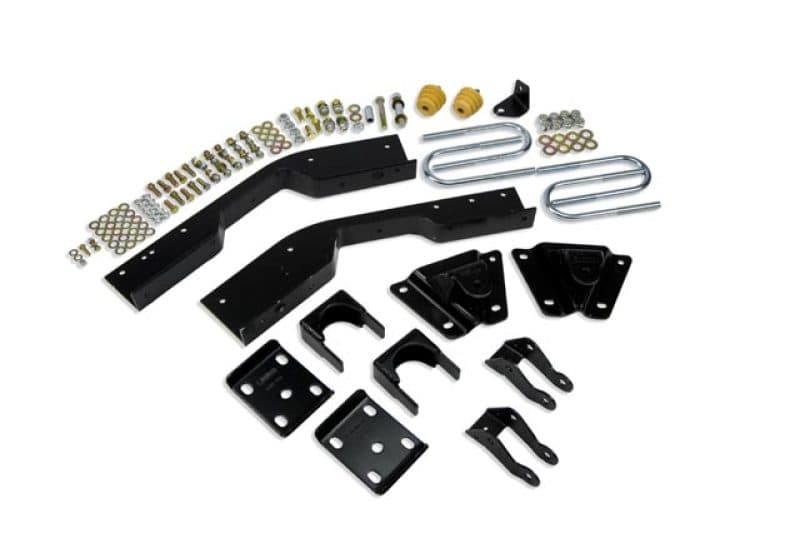 Belltech Rear Axle Flip Kit for Trucks with Leaf Springs Steel Powder Coated