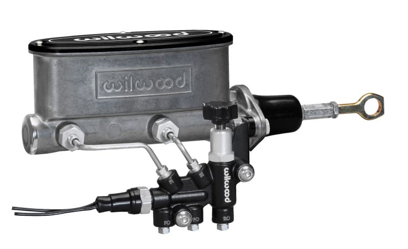 Wilwood Aluminum Tandem Master Cylinder Kit for Early Ford Mustang with Propo... - Image 2