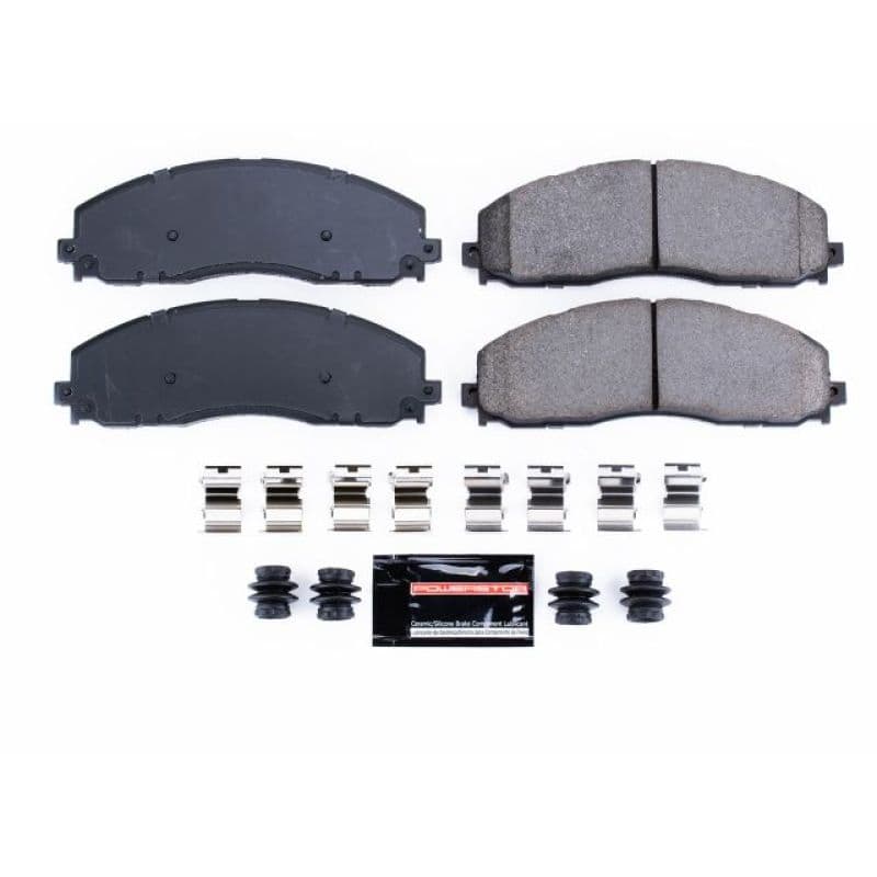 PowerStop Z23 Evolution Ceramic Brake Pads for Chevy C6 Low-Dust Carbon-Fiber
