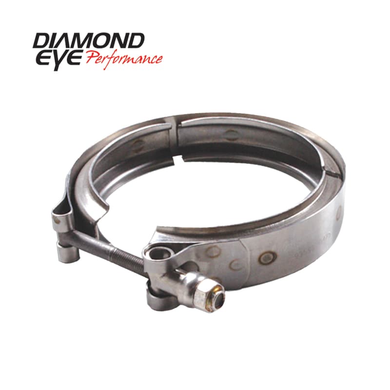 Diamond Eye Performance V Band Clamp for 3/8"-5" OD Tubing Stainless Steel