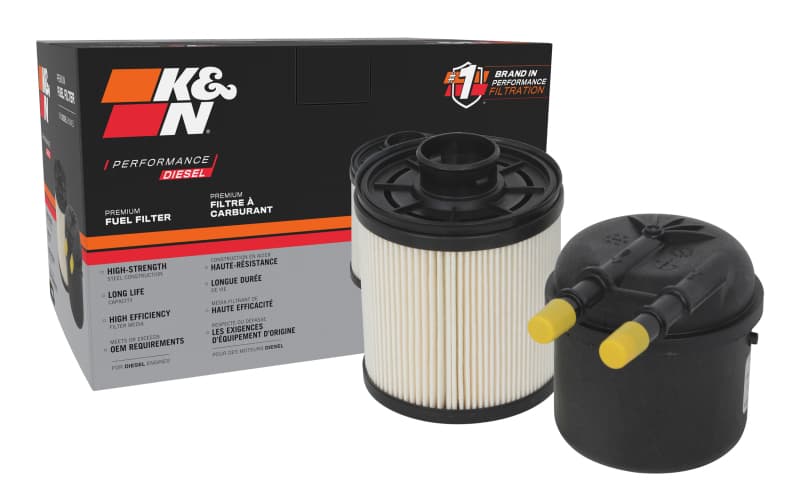 K&N Engineering Inline Fuel Filter High Flow Cellulose Glass Media - Image 4