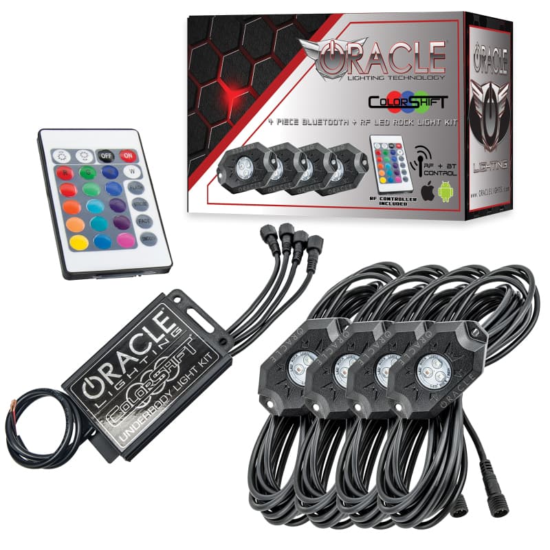 ORACLE Lighting Underbody LED Rock Light Kit for 4x4 Off-Road Vehicles ColorS... - Image 2