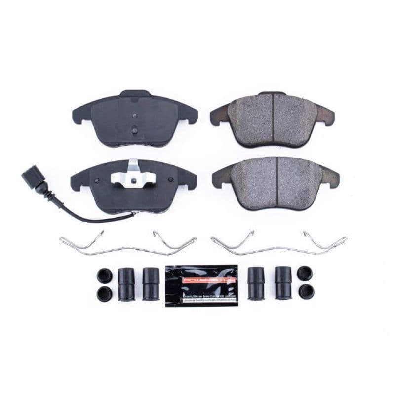 PowerStop Z23 Evolution Ceramic Brake Pads for Chevy C6 Carbon-Fiber Low-Dust