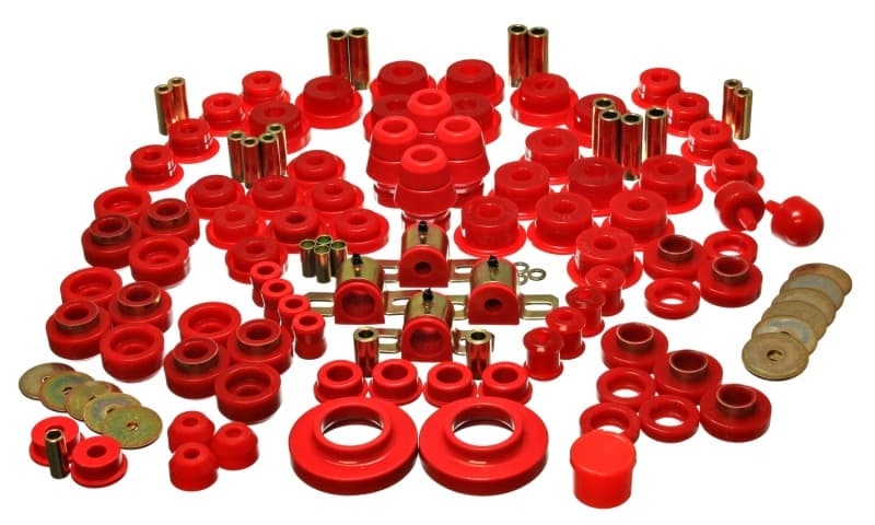 Energy Suspension Hyper-Flex Polyurethane Sets Red