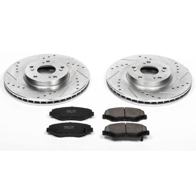 PowerStop Z23 Evolution Sport Brake Kit for Daily Driver Carbon-Fiber Ceramic...