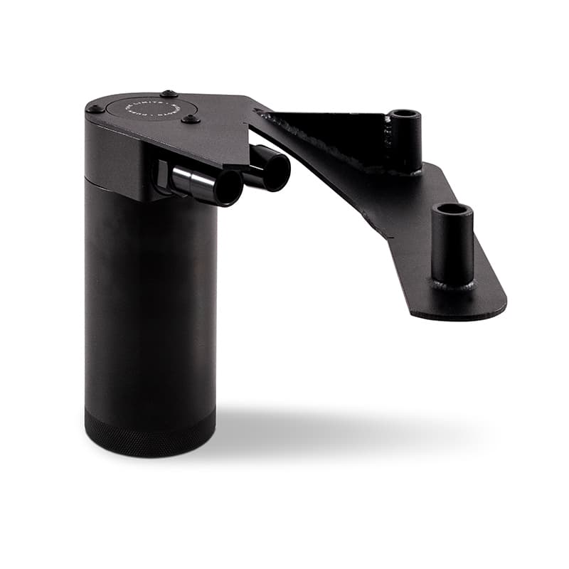 Mishimoto Baffled Oil Catch Can Kit for 2016+ Titan XD Oversize Internal Baffles