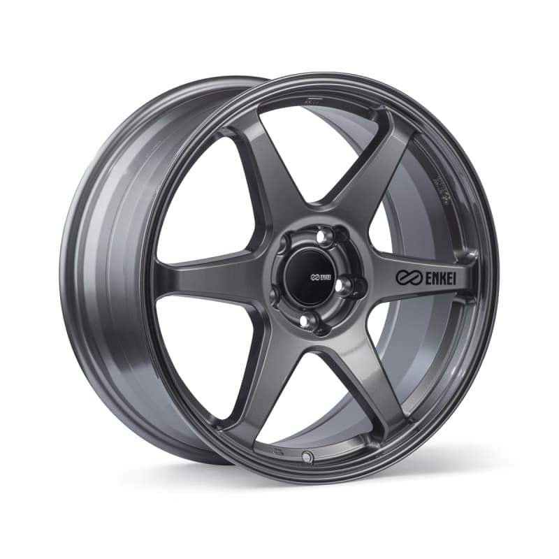 Enkei T6R Wheel 18x9.5 38mm Offset 5x114.3 Bolt Pattern Matte Gunmetal